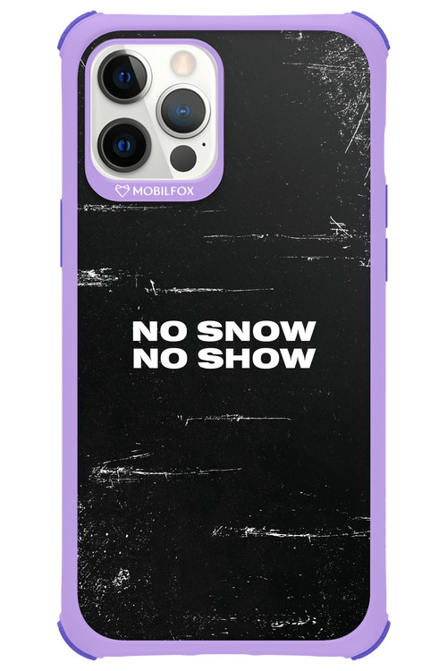 No snow, no show - Apple iPhone 12 Pro Max