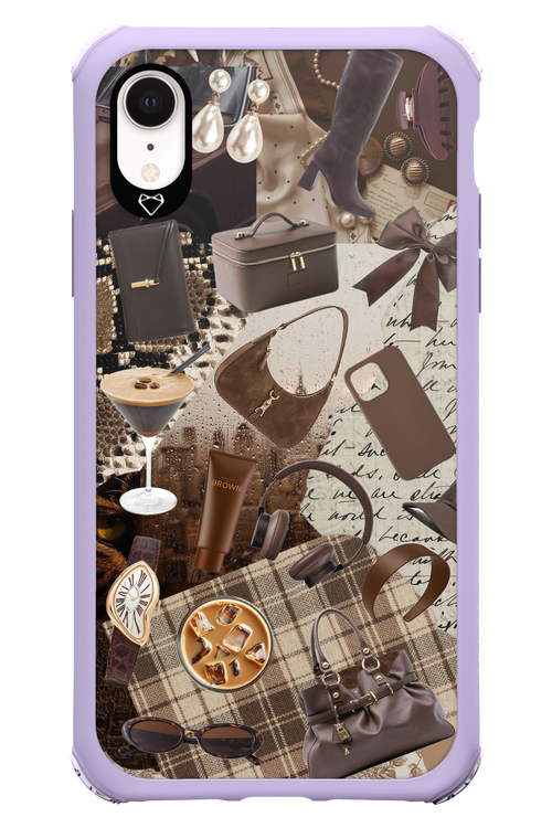 Brown Love - Apple iPhone XR