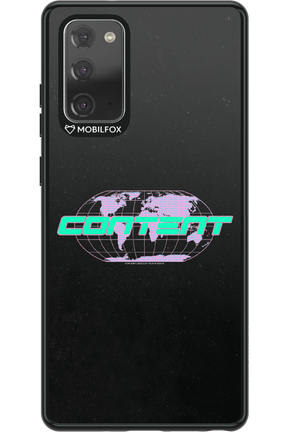 CONTENT 2.0 - Samsung Galaxy Note 20