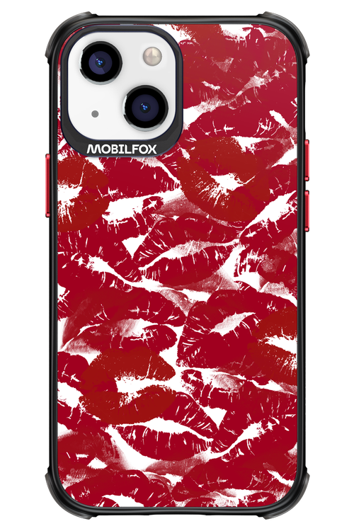 Burgundy and Kiss 2.0 - Apple iPhone 13 Mini