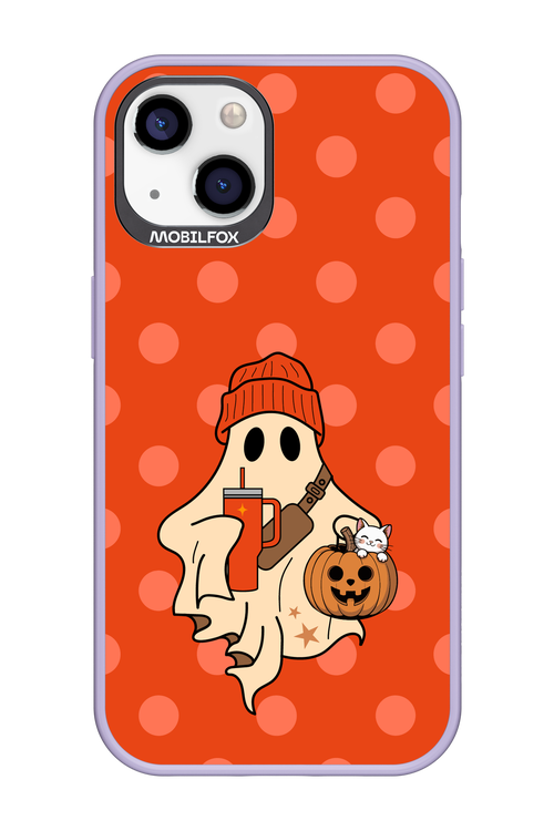 Ghost Girl (Orange) - Apple iPhone 13