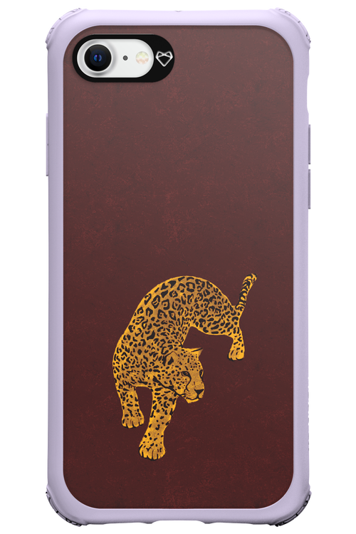 Burgundy Leopard - Apple iPhone SE 2022