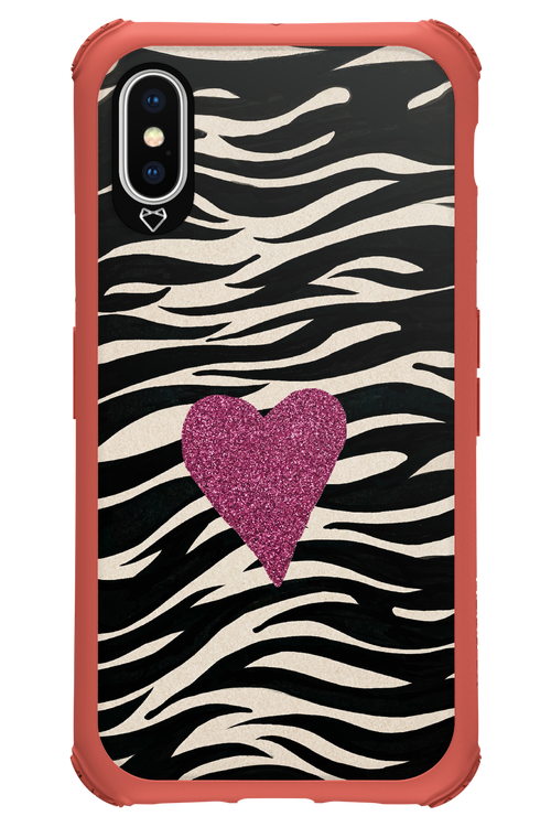 Zebra Heart 2.0 - Apple iPhone X