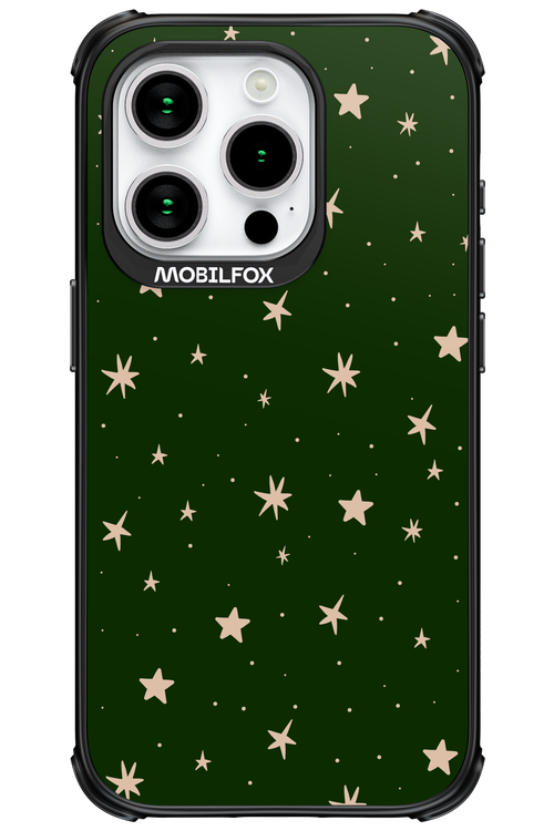 Forest Green Stars - Apple iPhone 15 Pro