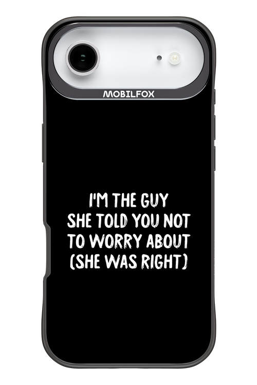 She was right 2.0 - Apple iPhone 17 Air