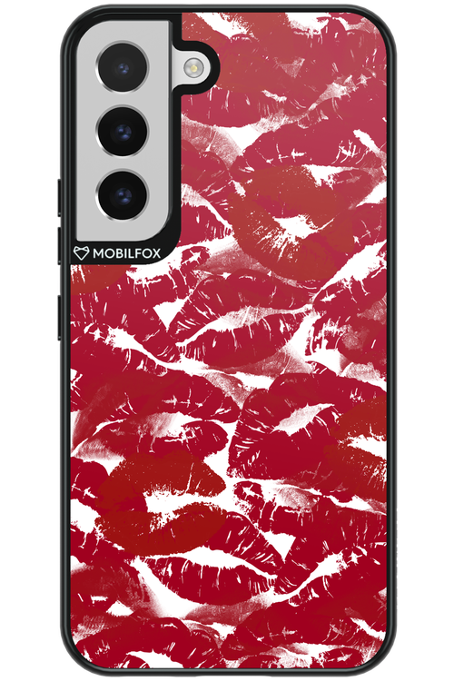 Burgundy and Kiss - Samsung Galaxy S22