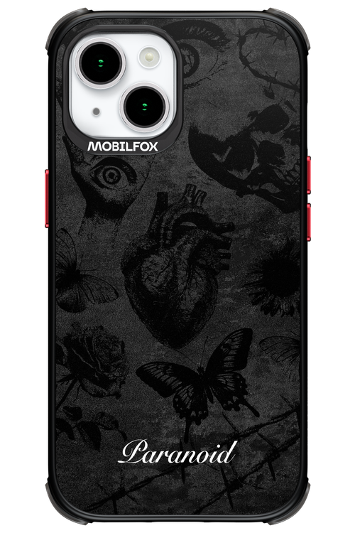 Paranoid (Black) - Apple iPhone 15