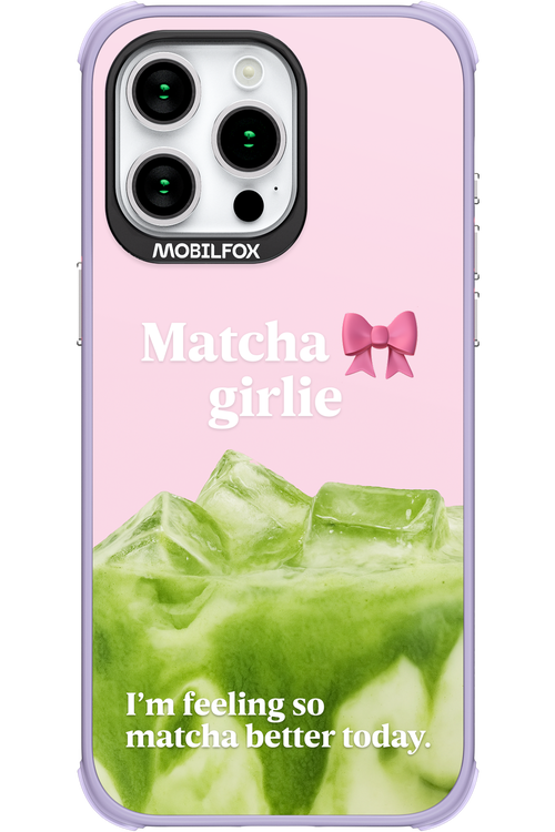 Matcha Girlie 2.0 - Apple iPhone 15 Pro Max