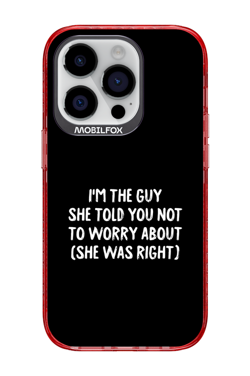 She was right - Apple iPhone 14 Pro