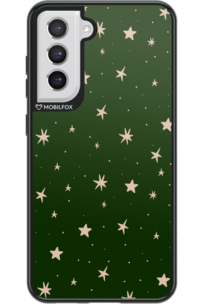 Forest Green Stars - Samsung Galaxy S21 FE