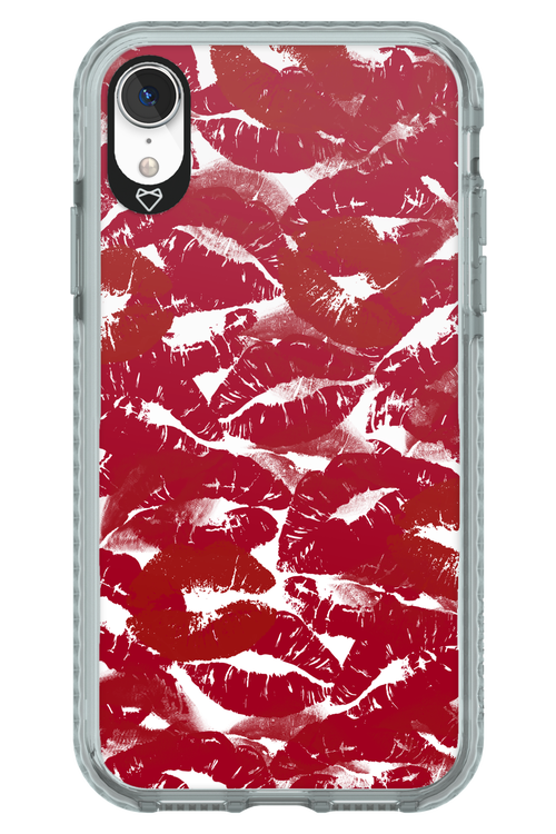 Burgundy and Kiss 2.0 - Apple iPhone XR