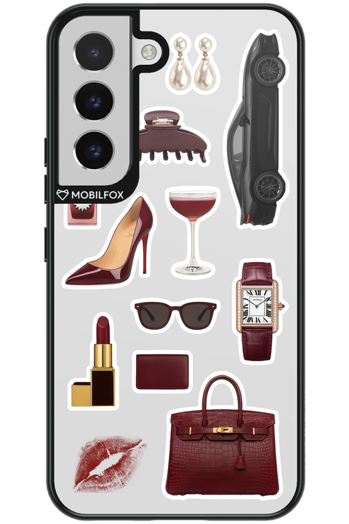 Classy Burgundy - Samsung Galaxy S22