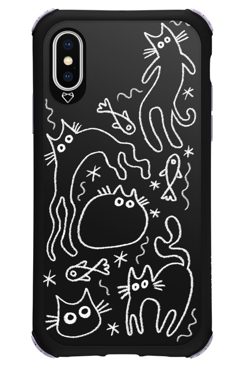 CHALK_CATS 2.0 - Apple iPhone X