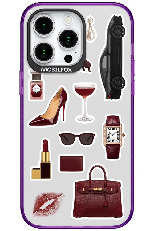 Classy Burgundy - Apple iPhone 15 Pro Max