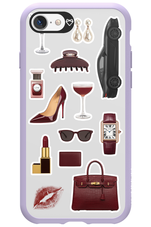 Classy Burgundy 2.0 - Apple iPhone 7