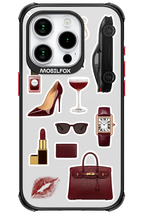Classy Burgundy 2.0 - Apple iPhone 15 Pro