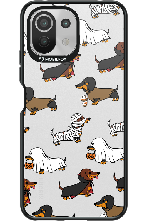 Scary Dachshund (Transparent) - Xiaomi Mi 11 Lite (2021)