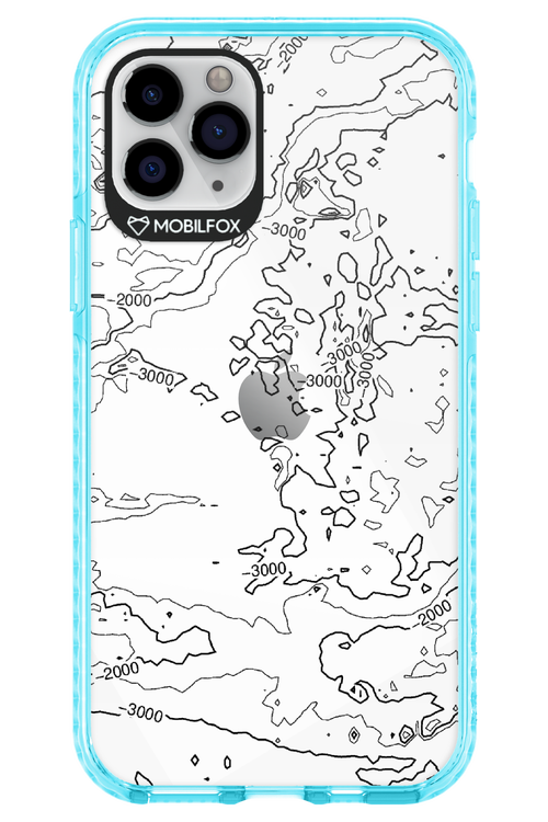 Contour Map - Apple iPhone 11 Pro