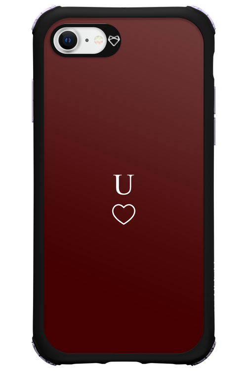 U Burgundia 2.0 - Apple iPhone SE 2020