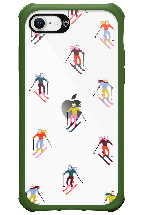 Snow Motion (Transparent) - Apple iPhone SE 2020