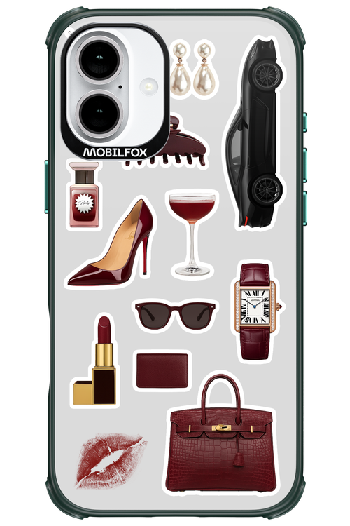 Classy Burgundy 2.0 - Apple iPhone 16 Plus