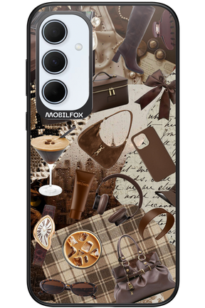 Brown Love - Samsung Galaxy A35