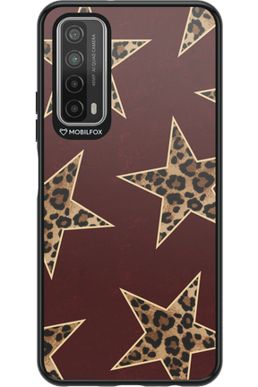 Wild Stars Burgundy - Huawei P Smart 2021