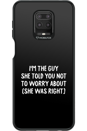 She was right - Xiaomi Redmi Note 9 Pro