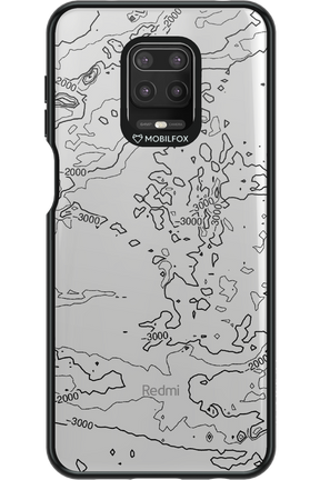 Contour Map - Xiaomi Redmi Note 9 Pro