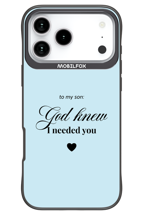 To My Son 2.0 - Apple iPhone 17 Pro Max