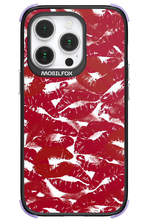 Burgundy and Kiss 2.0 - Apple iPhone 14 Pro