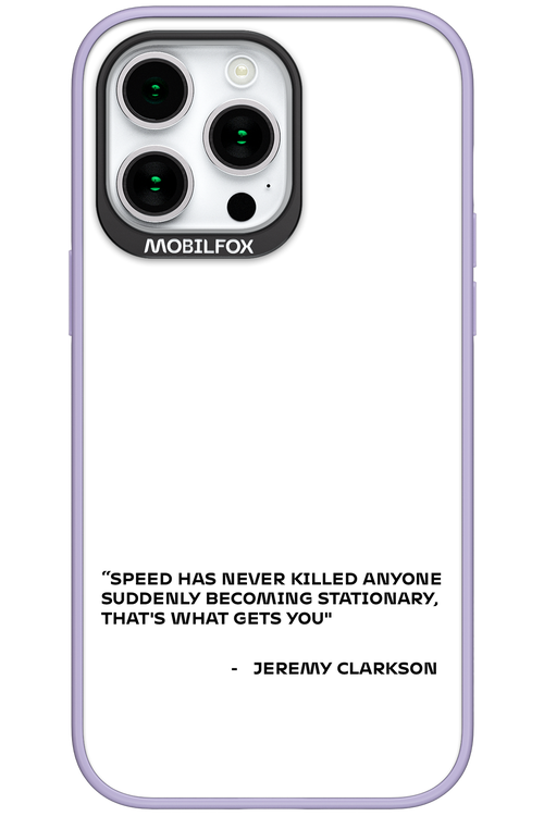 Speed Philosophy 2.0 - Apple iPhone 15 Pro Max