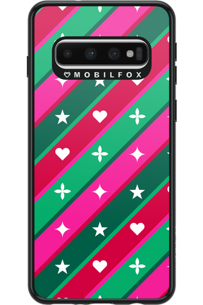 Christmas Stripes - Samsung Galaxy S10