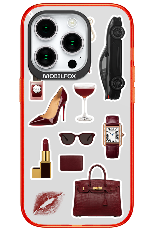 Classy Burgundy 2.0 - Apple iPhone 15 Pro