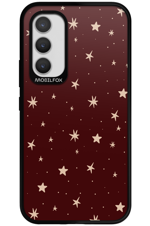 Burgundy Stars - Samsung Galaxy A34