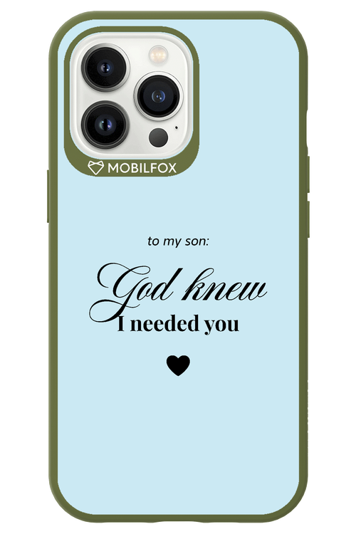 To My Son 2.0 - Apple iPhone 13 Pro