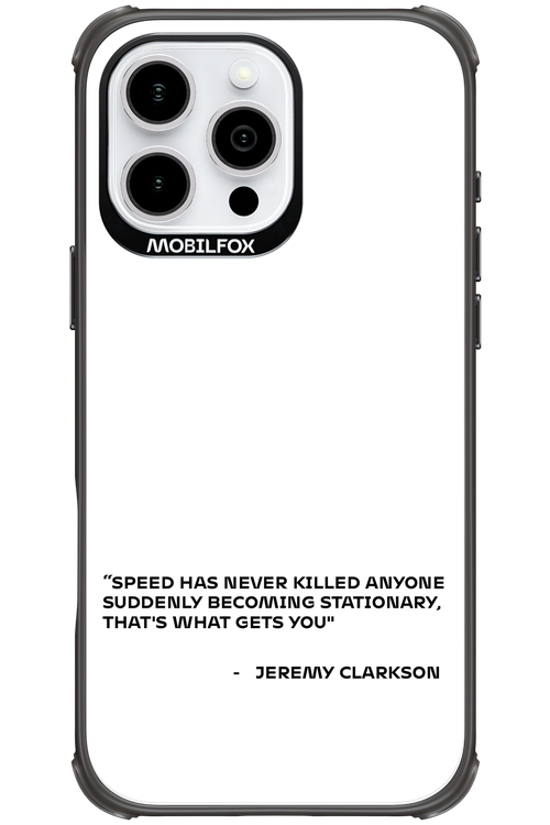 Speed Philosophy 2.0 - Apple iPhone 16 Pro Max