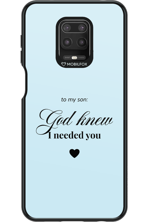 To My Son - Xiaomi Redmi Note 9 Pro
