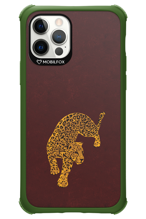 Burgundy Leopard - Apple iPhone 12 Pro