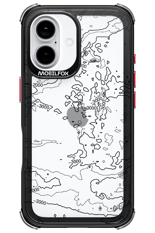 Contour Map - Apple iPhone 16