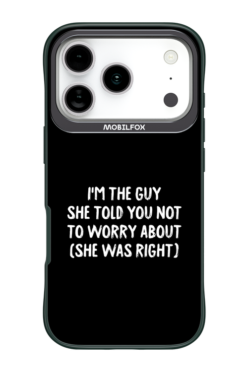 She was right 2.0 - Apple iPhone 17 Pro