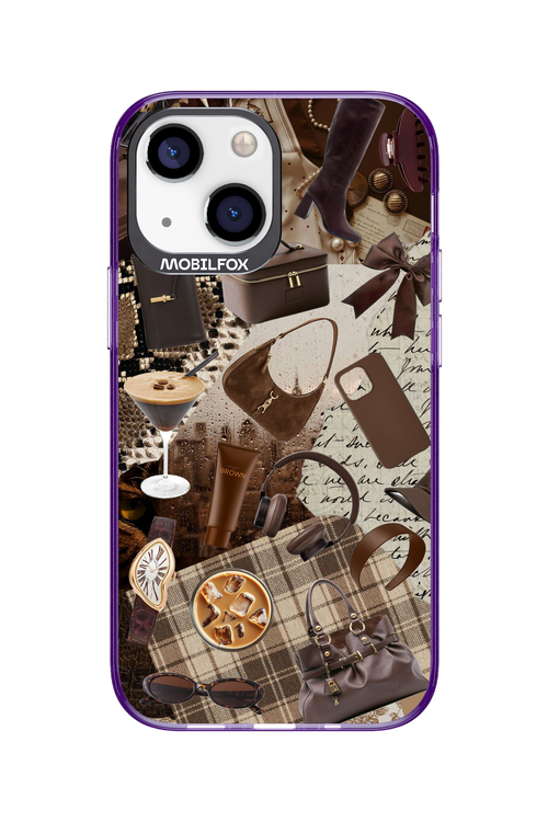 Brown Love - Apple iPhone 13 Mini