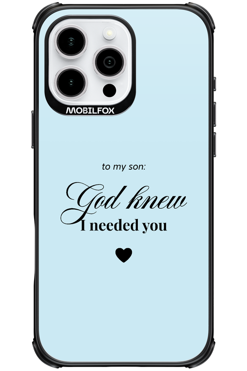 To My Son 2.0 - Apple iPhone 16 Pro Max