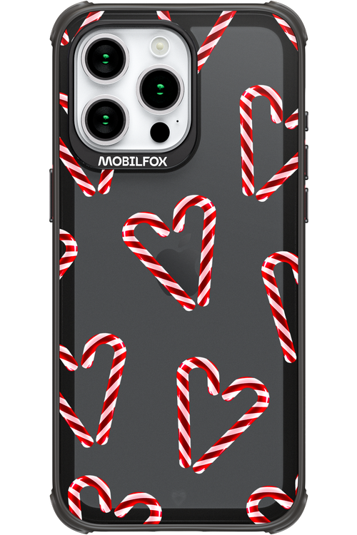 Candy Cane Hearts - Apple iPhone 15 Pro Max