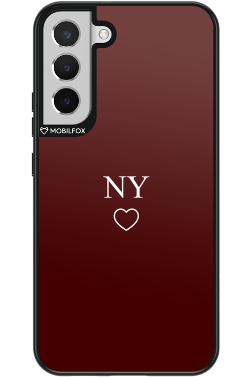 NY Burgundia 2.0 - Samsung Galaxy S22+