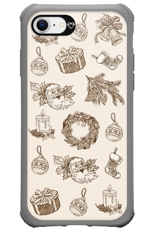 Christmas Paper - Apple iPhone 8