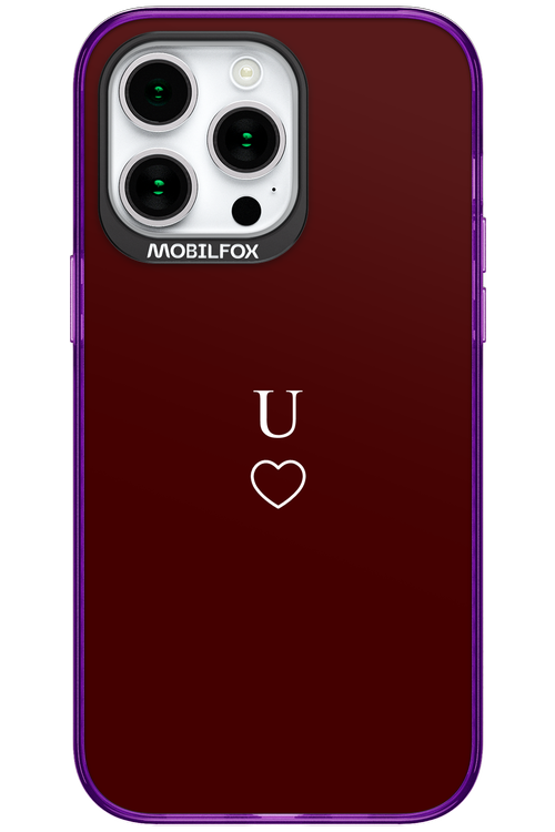 U Burgundia 2.0 - Apple iPhone 15 Pro Max