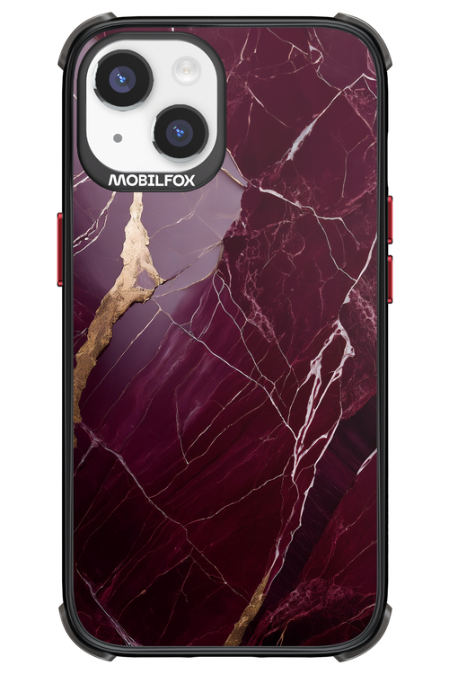 Burgundy Marble 2.0 - Apple iPhone 14