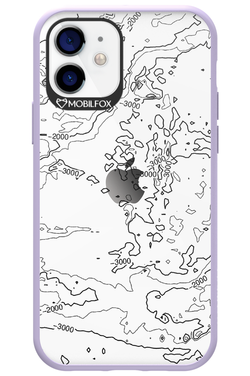 Contour Map - Apple iPhone 12