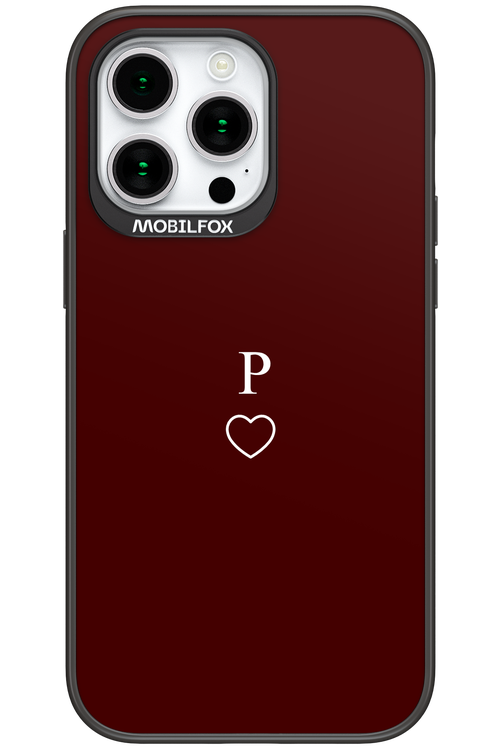 P Burgundia 2.0 - Apple iPhone 15 Pro Max